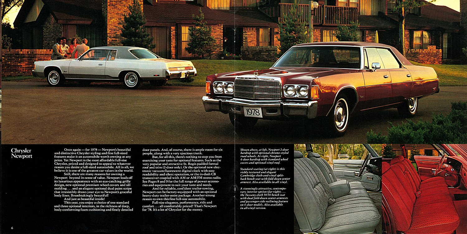 1978 Chrysler Brochure Page 5
